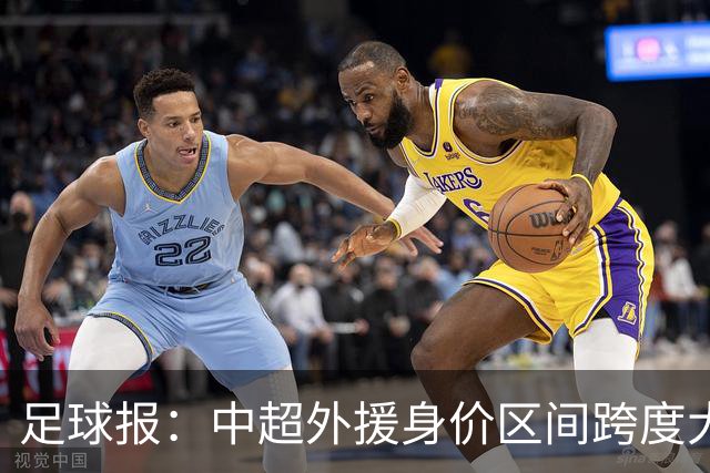 足球报：中超外援身价区间跨度大，对比日韩有量级上的绝对优势